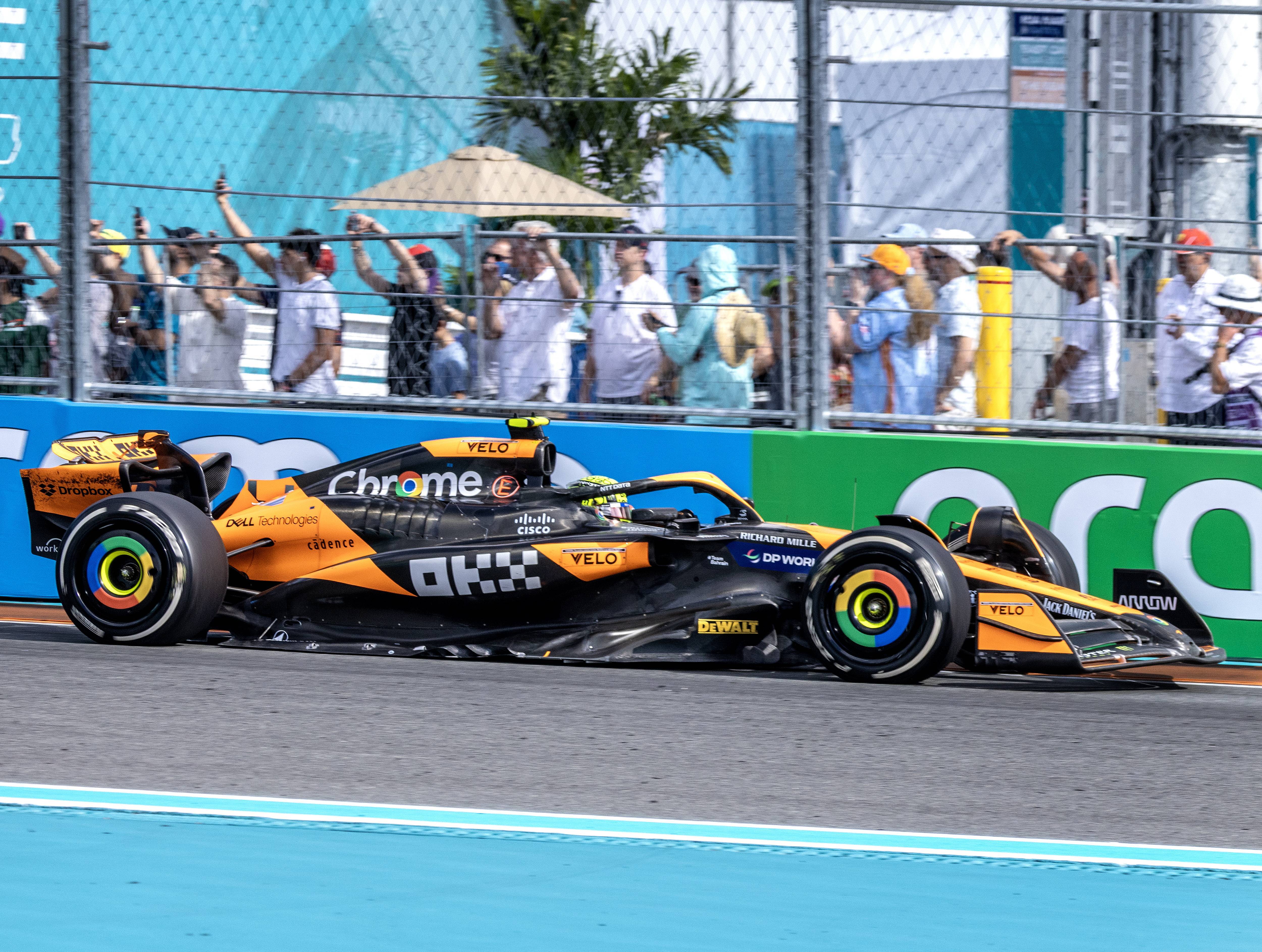 168体育网：赛车——F1迈阿密大奖赛：诺里斯夺冠